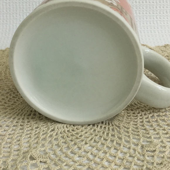 *️⃣SOLD*️⃣ Two Cats on Fence Coffee Mug by Gibson - Picture 5 of 6